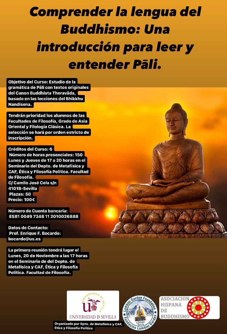 Una introducción para leer y comprender pāḷi