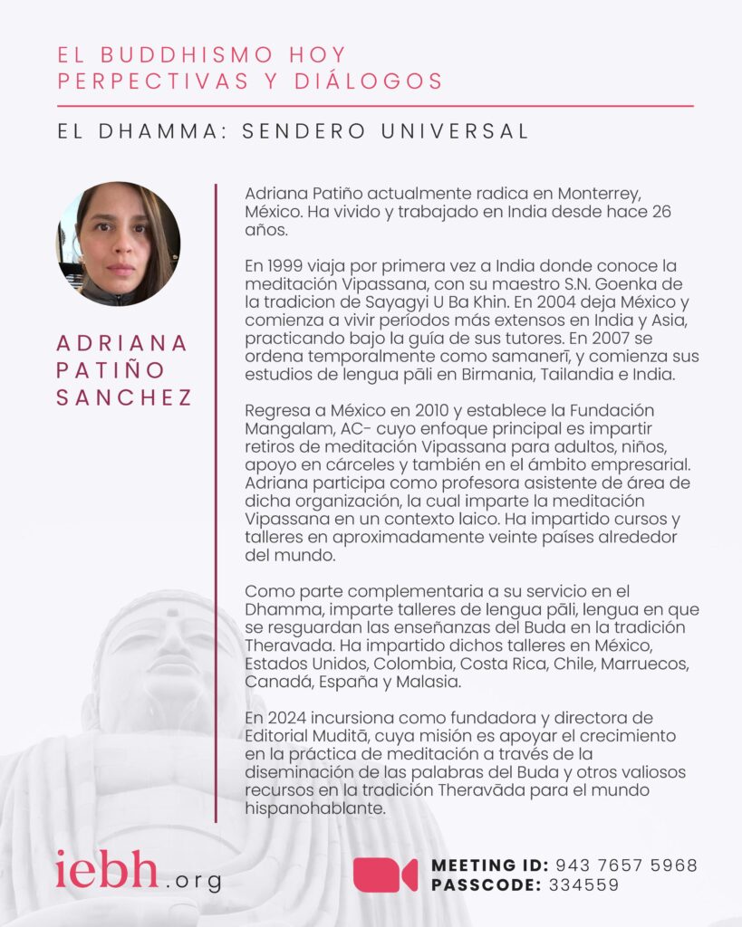 Maestra Adriana Patiño Sánchez