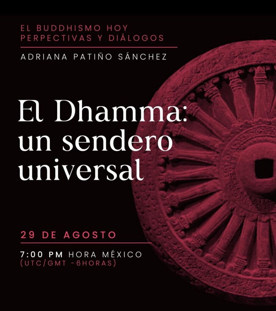 Cartel: El Dhamma: un sendero universal