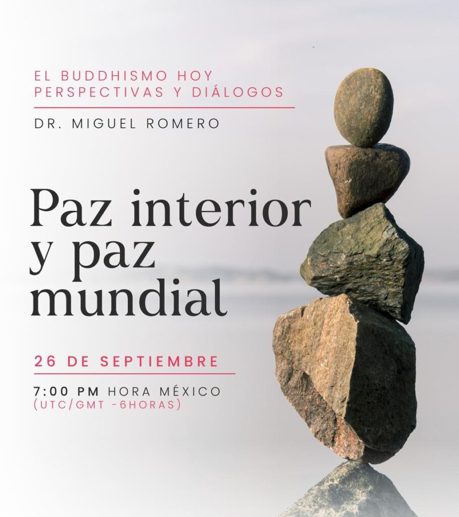 Cartel: Paz interior y paz mundial