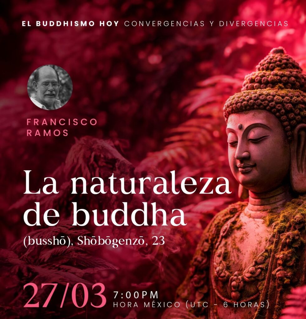 Cartel: La naturaleza de buddha (busshō), Shōbōgenzō 23